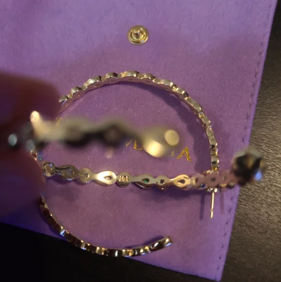 NWT Melinda Maria Opal Earrings - Picture 4 of 10